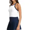 Top Wilson no diário Brami Blanco Azul Marino