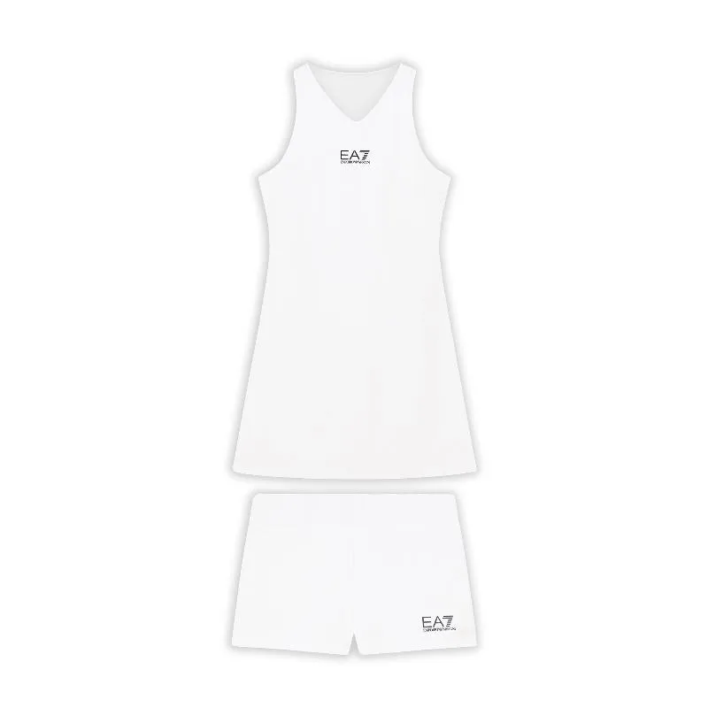 Armani EA7 Ventus 7 White Dress