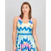 Badu Good Vibes 2 em 1 Bidi Dress Branco Mix
