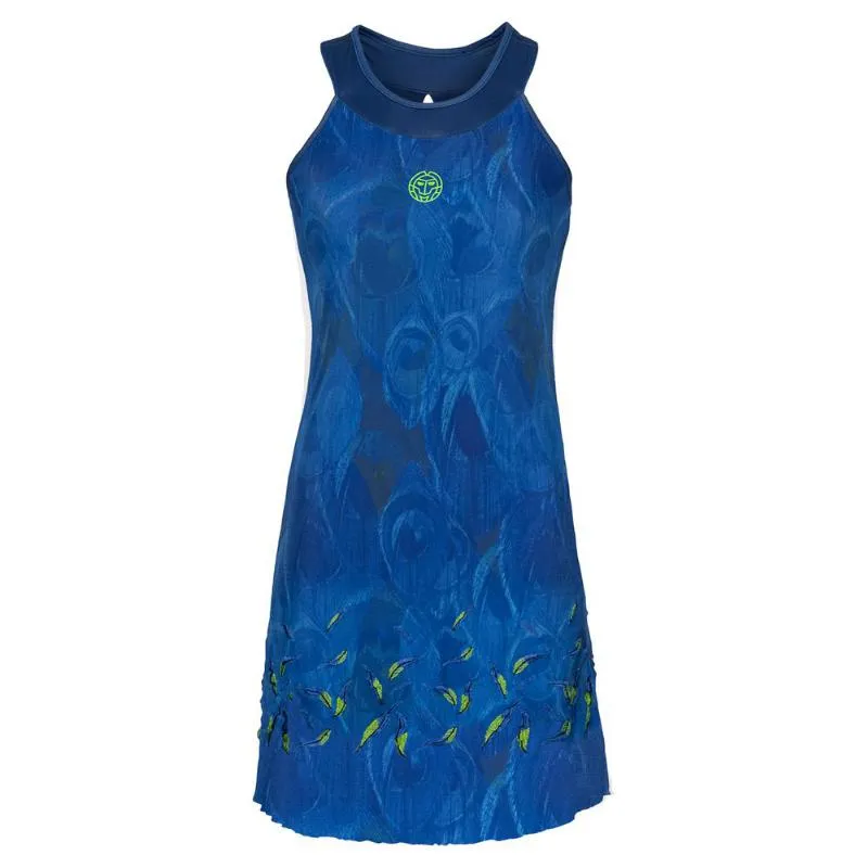 Vestido de Tabita Azul Escuro Bidi Badu