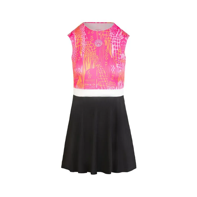 Bidi Badu Tuelo Vestido Rosa Cinza
