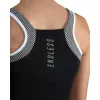 Vestido Preto-Branco Endless Orbit