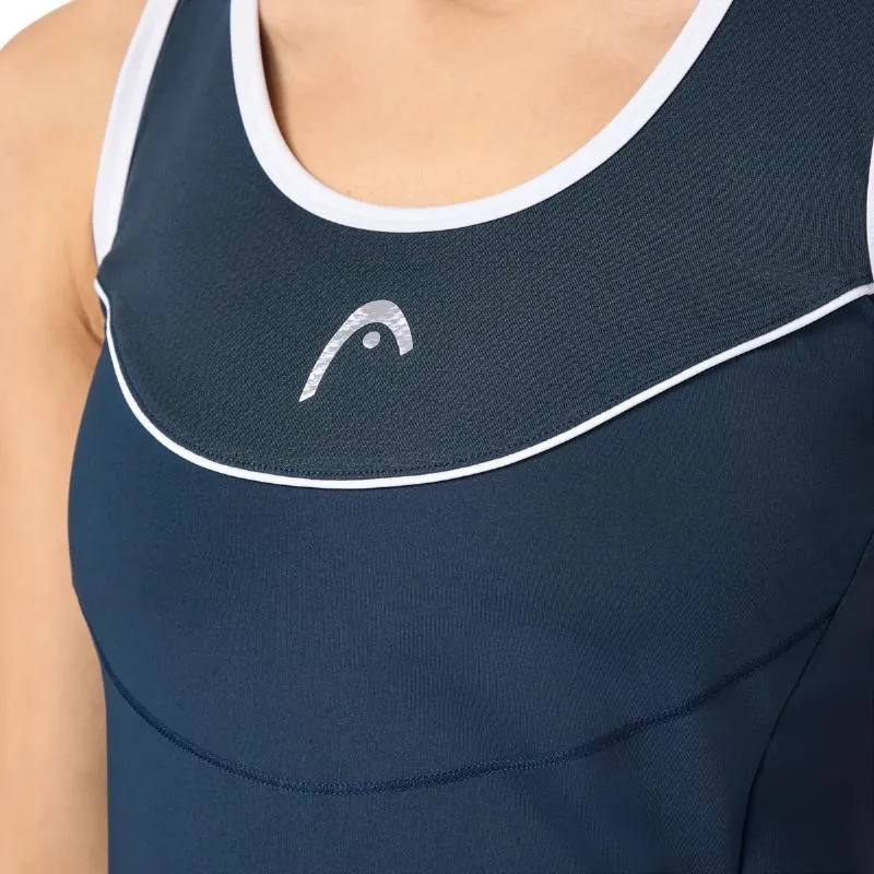 Vestido Azul Marinho Head Performance