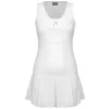 Vestido de Performance de Cabeça Branco