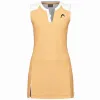 Vestido Amarelo Head Play Tech