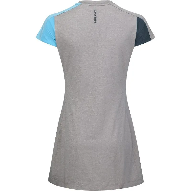 Head Tech Dress Cinza Azul Marinho