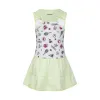 Vestido Head Tennis Verde Claro Junior