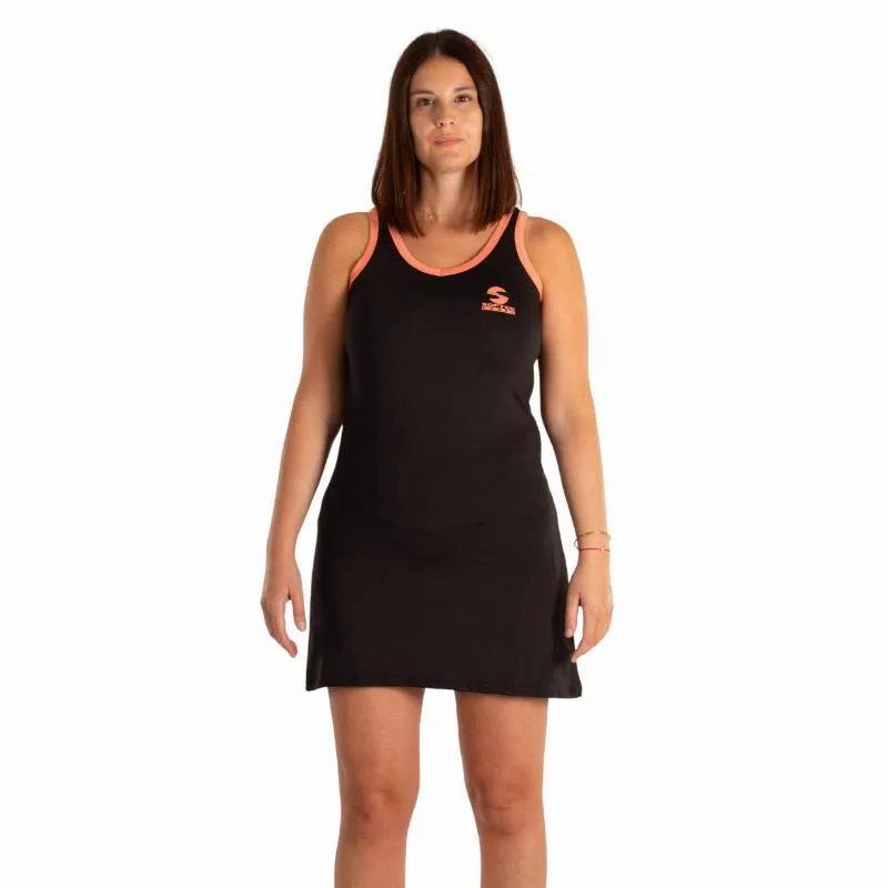 Softee Atenea Black Coral Dress