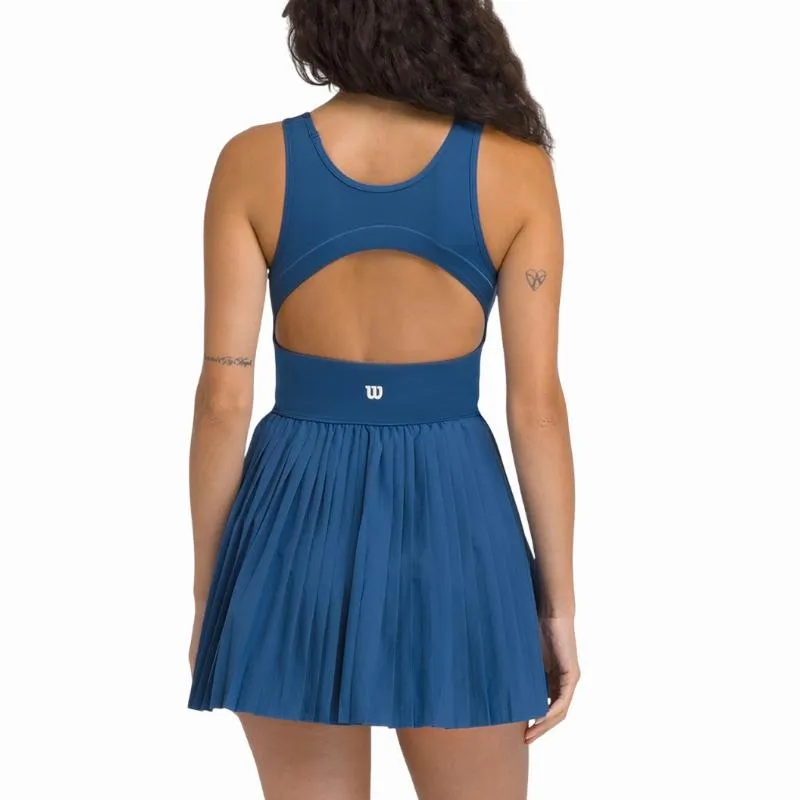 Vestido de Corte Azul Wilson Sportif