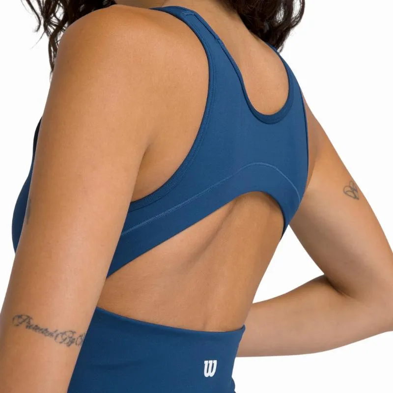 Vestido de Corte Azul Wilson Sportif