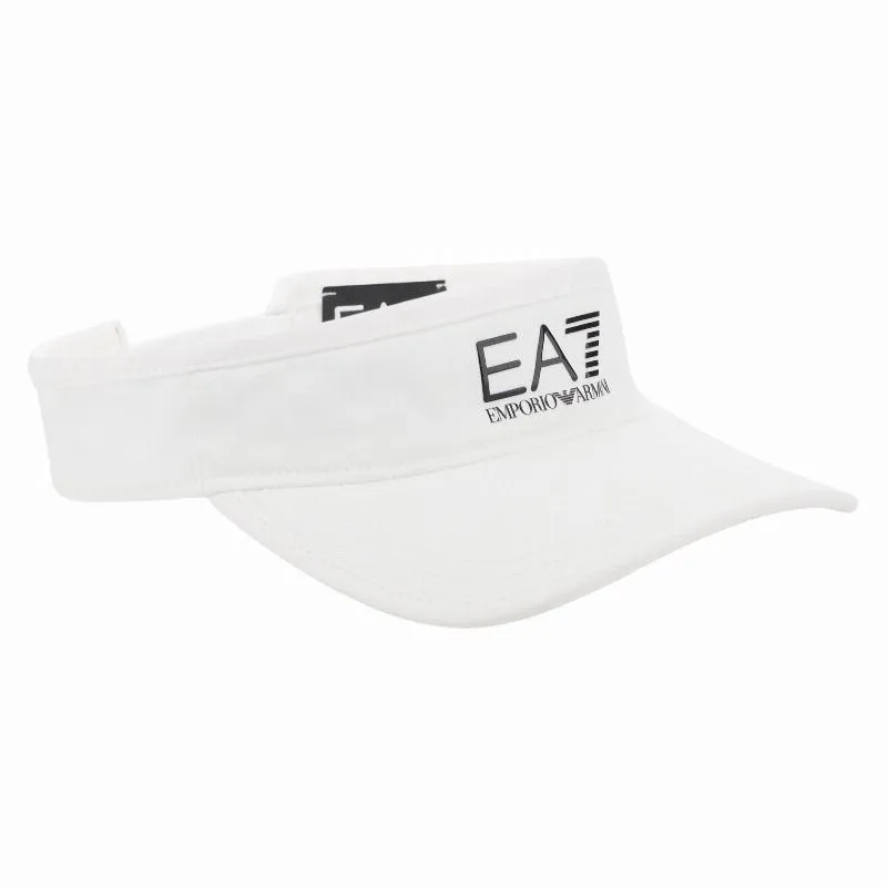 Visera Armani EA7 Tennis Pro Blanco Negro
