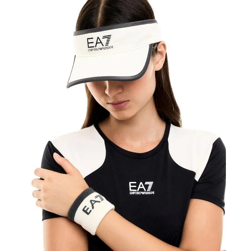 Visera Armani EA7 Tennis Pro Crema