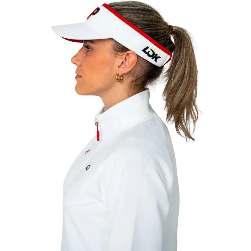 Visera Lok A1 Padel Sitgreaves Blanco