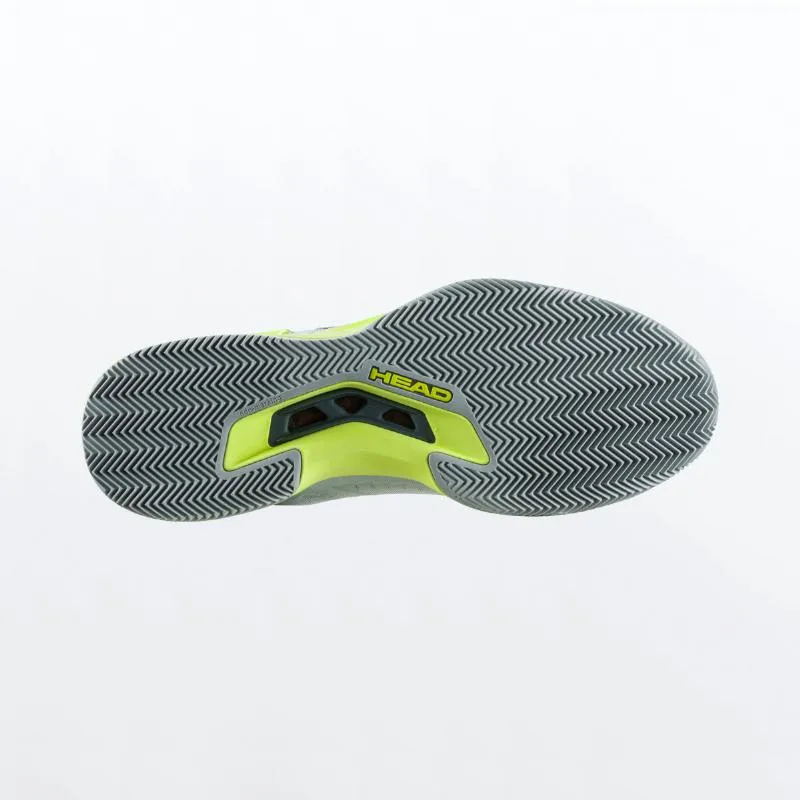 Zapatillas Head Sprint Pro 3.5 Clay Gris Amarillo