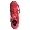 Adidas Tênis Adizero Ubersonic 5 Clay Vermelho Branco