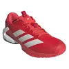 Adidas Tênis Adizero Ubersonic 5 Clay Vermelho Branco