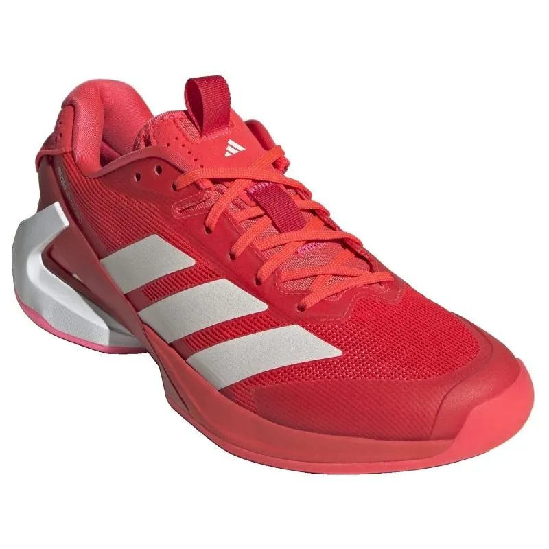 Tênis Adidas Adizero Ubersonic 5 Vermelho Branco Rosa Feminino