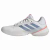 Tênis femininos Adidas Barricade 14 Branco, Azul Laranja