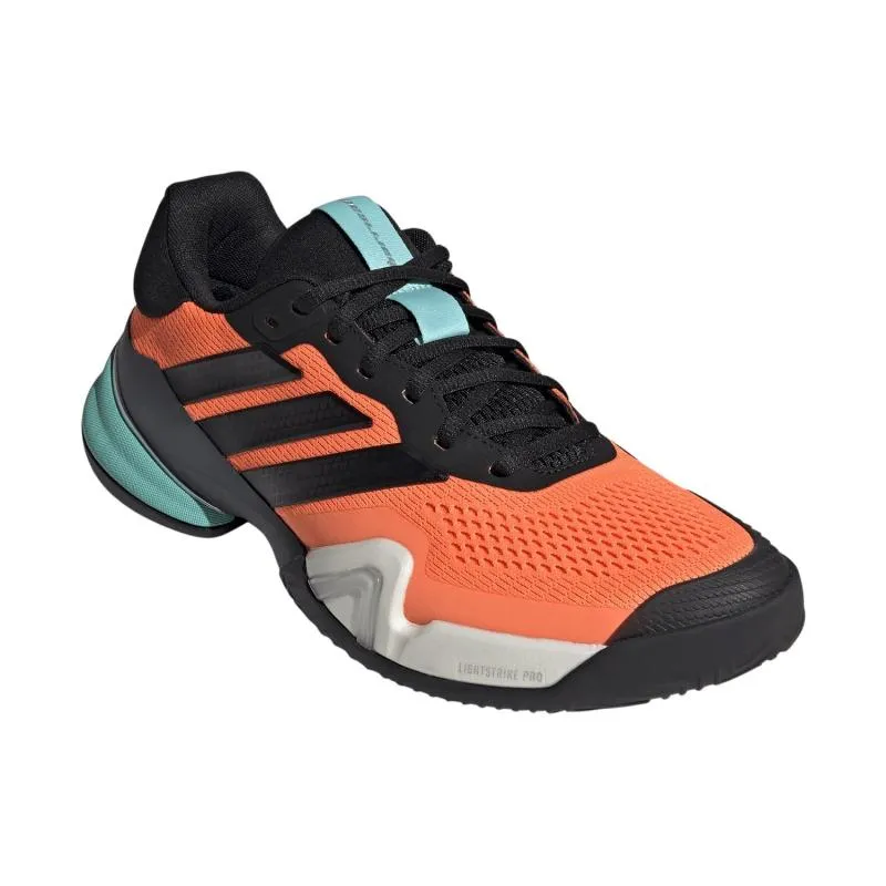 Tênis Adidas Barricade 14 Laranja Preto Aqua