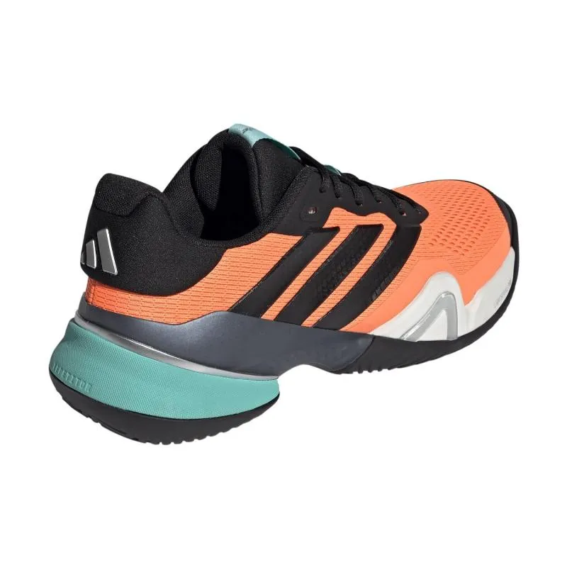 Tênis Adidas Barricade 14 Laranja Preto Aqua