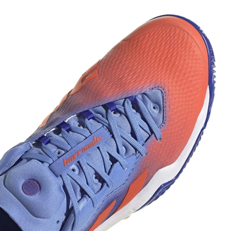Adidas Barricade Sneakers Blau Sport Solar Rot