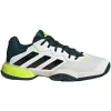 Adidas Barricade K Branco Preto Verde Júnior Tênis