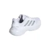 Tênis femininos Adidas CourtJam Control 3 Prata Branca