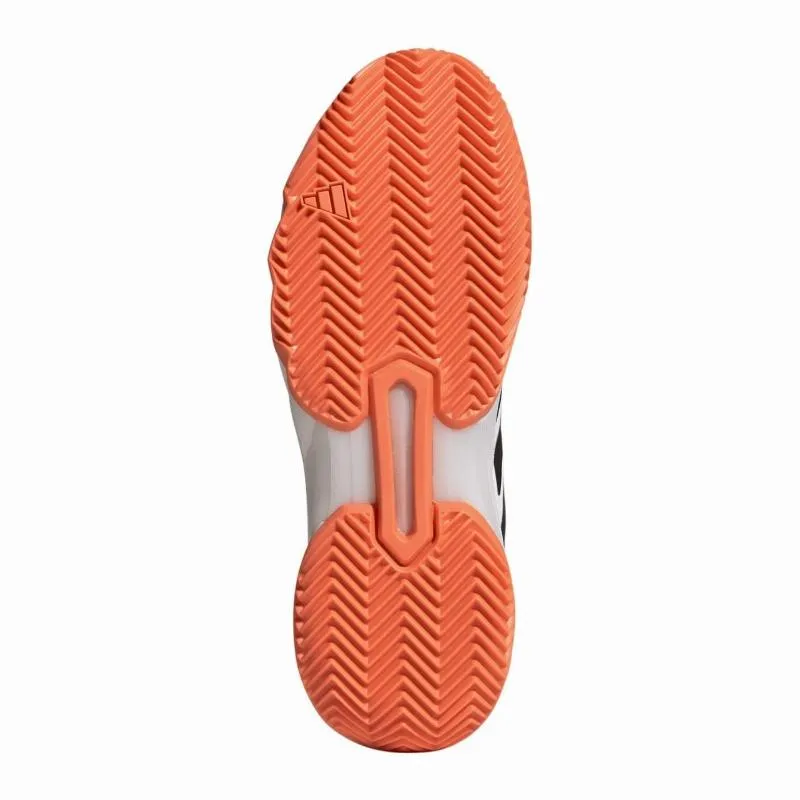 Tênis Adidas CourtJam Control 3 Clay White Orange Black