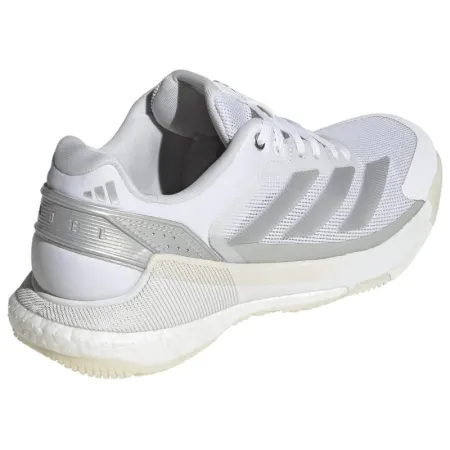 Zapatillas de Padel Adidas Crazyquick Boost Padel Blanco Gris Mujer