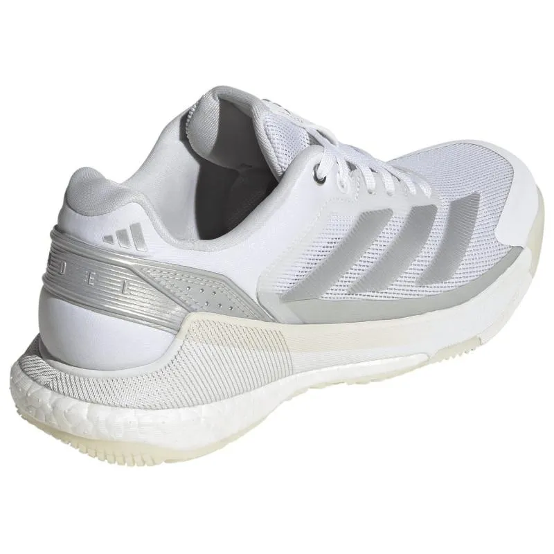 Tênis feminino Adidas Crazyquick Boost Padel White Gray