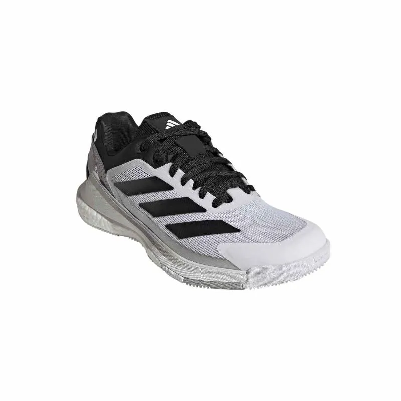 Tênis Adidas Crazyquick Boost Padel Branco Preto Prateado