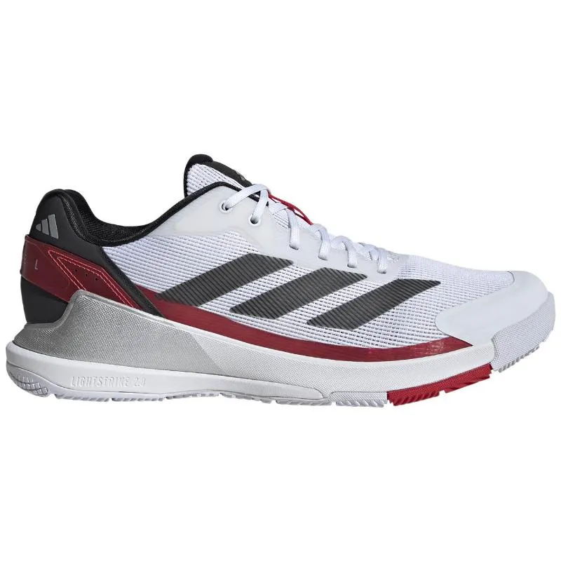 Zapatillas de Padel Adidas Crazyquick LS Padel Blanco Negro Rojo