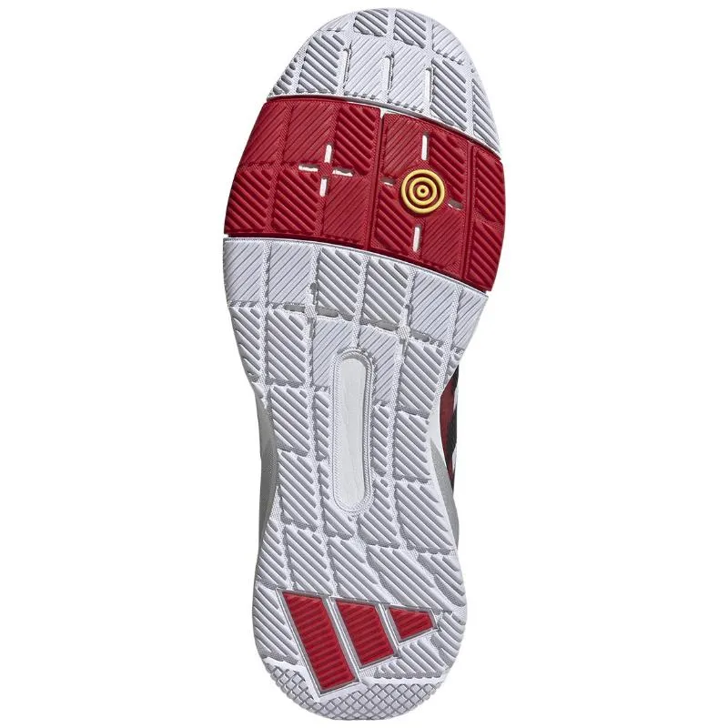 Zapatillas de Padel Adidas Crazyquick LS Padel Blanco Negro Rojo