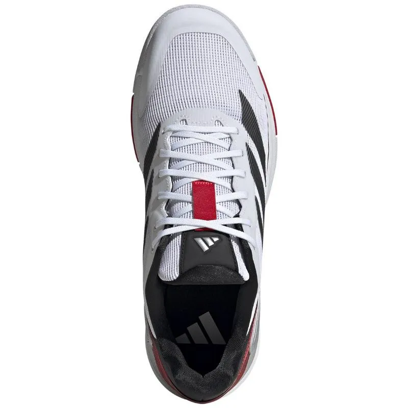 Zapatillas de Padel Adidas Crazyquick LS Padel Blanco Negro Rojo