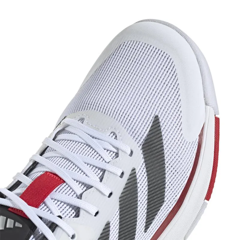 Zapatillas de Padel Adidas Crazyquick LS Padel Blanco Negro Rojo