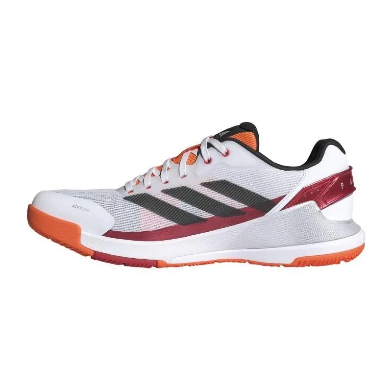 Zapatillas de Padel Adidas Crazyquick LS Padel Blanco Rojo Naranja