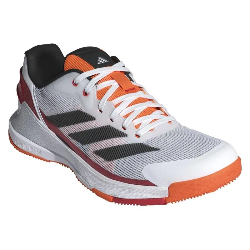 Zapatillas de Padel Adidas Crazyquick LS Padel Blanco Rojo Naranja