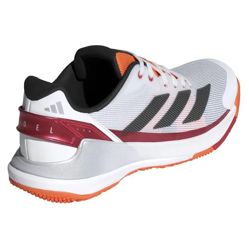 Zapatillas de Padel Adidas Crazyquick LS Padel Blanco Rojo Naranja