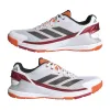 Zapatillas de Padel Adidas Crazyquick LS Padel Blanco Rojo Naranja