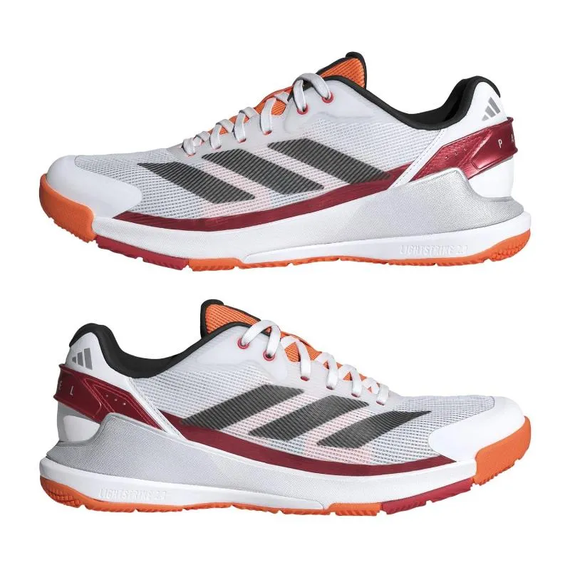 Zapatillas de Padel Adidas Crazyquick LS Padel Blanco Rojo Naranja