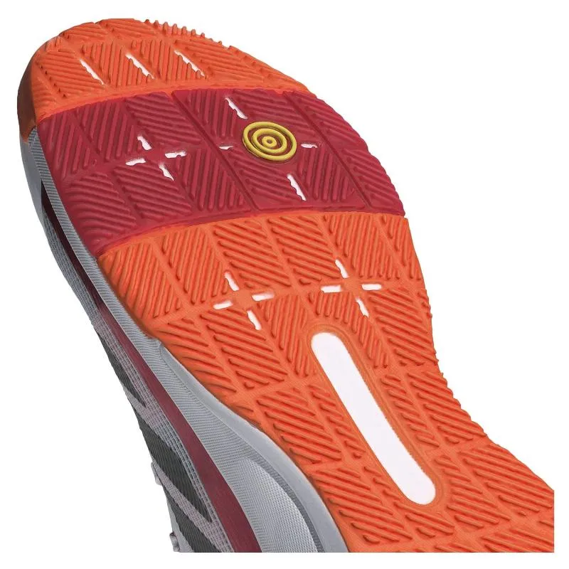 Zapatillas de Padel Adidas Crazyquick LS Padel Blanco Rojo Naranja