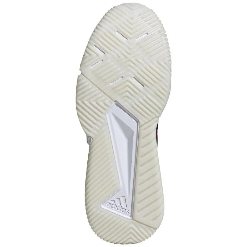 Zapatillas de Padel Adidas Courtquick Padel Blanco Negro Rojo