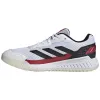 Zapatillas de Padel Adidas Courtquick Padel Blanco Negro Rojo