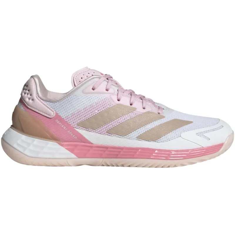 Adidas Defiant Speed 2 Pearl White Sneakers Rosa Mulher