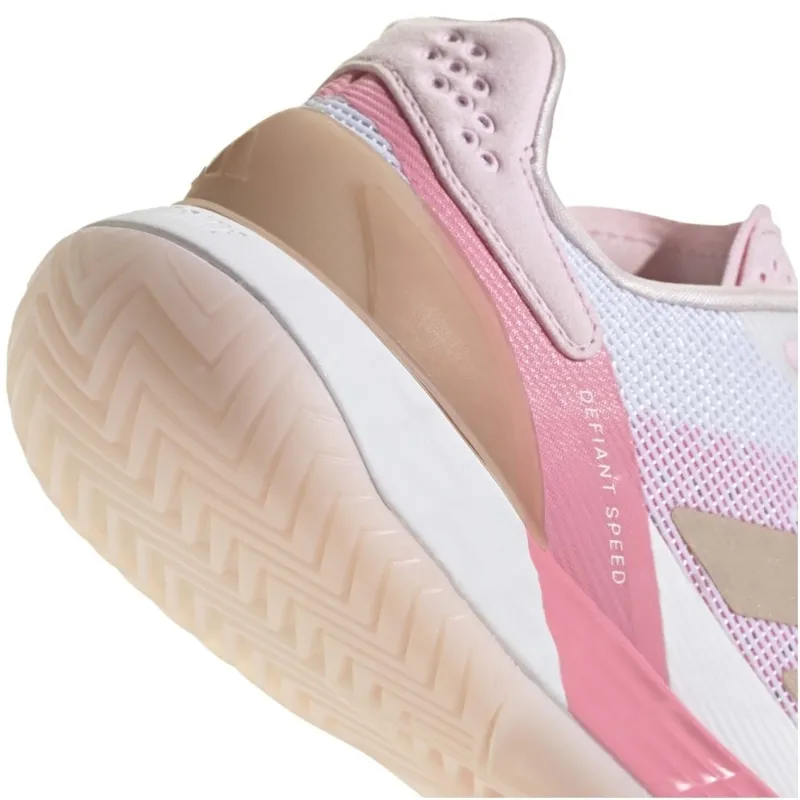 Adidas Defiant Speed 2 Pearl White Sneakers Rosa Mulher
