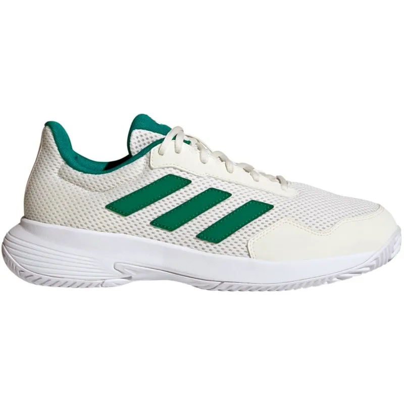 Zapatillas de Padel Adidas Game Spec 2 Blanco Roto Verde