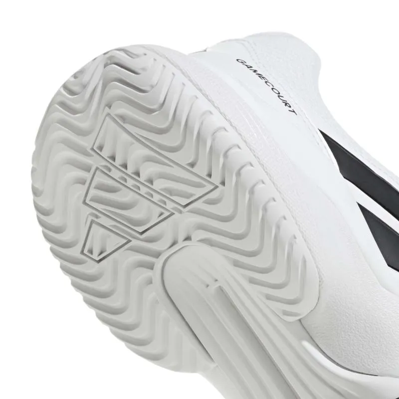 Tênis Adidas GameCourt 3 Brancos Pretos