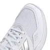 Tênis femininos Adidas GameCourt 3 Branco Prateado