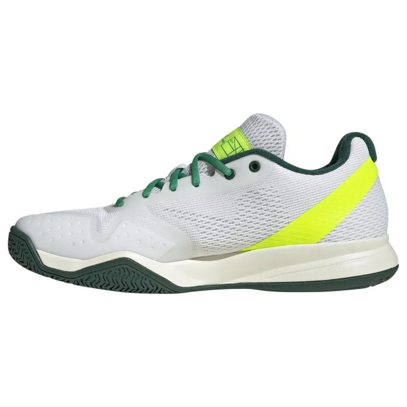 Tênis Adidas Pickleball Courtflash Branco Preto Verde