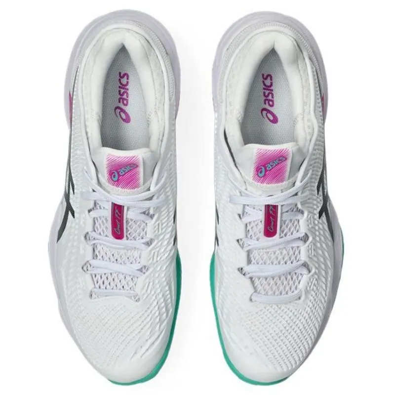 Tênis Sakura Asics Court FF 3 Clay White Pink